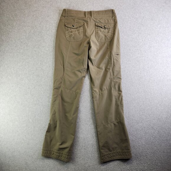 Kuhl Pants Womens 4 Gray Convertible Bootcut Roll Tab Hiking Trails Camping - Picture 7 of 16